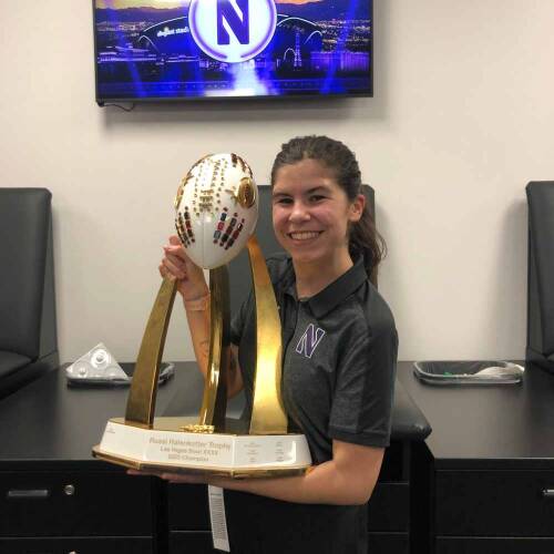 GVSU MAT Camryn Lound Clinical Experience Las Vegas Bowl
